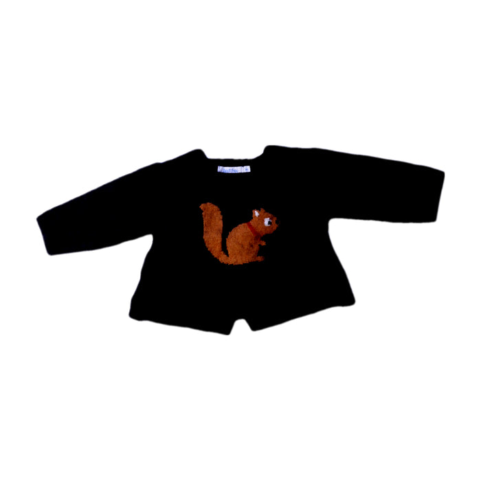 A Black Knit Sweaters from Bout'Chou in size 0-3M for neutral. (Front View)