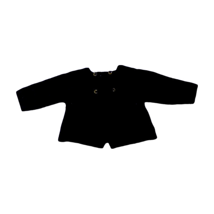 A Black Knit Sweaters from Bout'Chou in size 0-3M for neutral. (Back View)