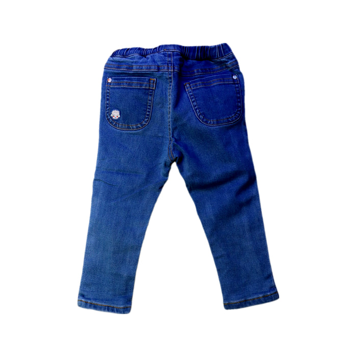 A Blue Jeans from Sergent Major in size 2T for boy. (Back View)