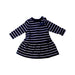 A Navy Long Sleeve Dresses from Sergent Major in size 0-3M for boy. (Front View)