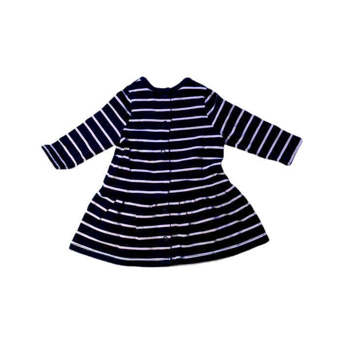 A Navy Long Sleeve Dresses from Sergent Major in size 0-3M for boy. (Back View)