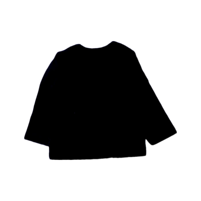 A Black Long Sleeve T Shirts from Jacadi in size 3-6M for boy. (Back View)