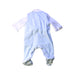 A Blue Long Overalls from Sergent Major in size 0-3M for boy. (Back View)