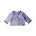 A Grey Long Sleeve Tops from Jacadi in size 3-6M for boy. (Front View)