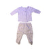 A Grey Pants Sets from Absorba in size 0-3M for boy. (Back View)