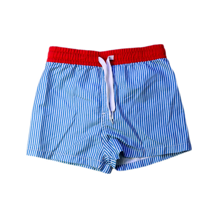 A Blue Shorts from Bout'Chou in size 2T for boy. (Front View)