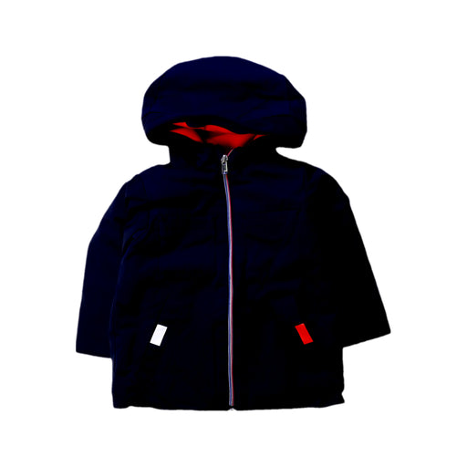 A Navy Rain Jackets from Jacadi in size 2T for neutral. (Front View)