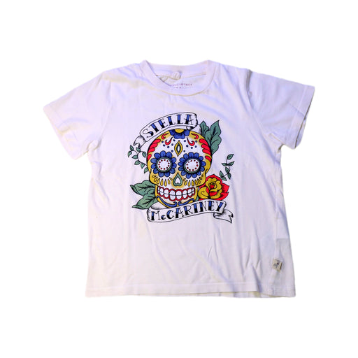A White Short Sleeve T Shirts from Stella McCartney in size 4T for neutral. (Front View)