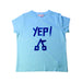 A Blue Short Sleeve T Shirts from Bonpoint in size 6T for neutral. (Front View)