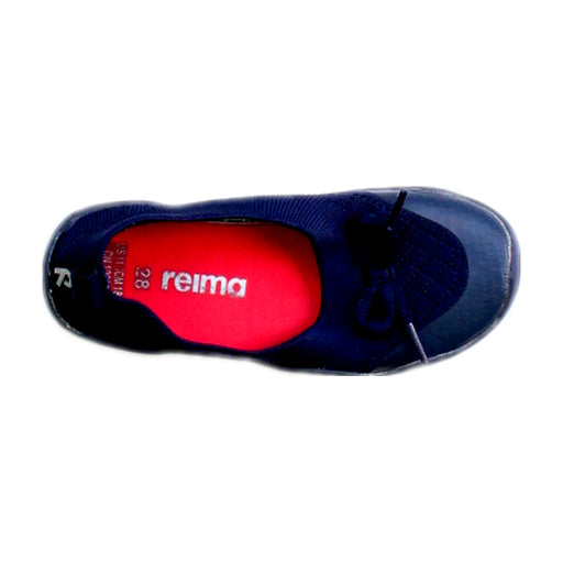 A Navy Flats from Reima in size 5T for girl. (Front View)