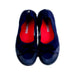 A Navy Flats from Reima in size 5T for girl. (Back View)