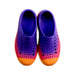 A Purple Slip Ons from Native Shoes in size 5T for neutral. (Back View)