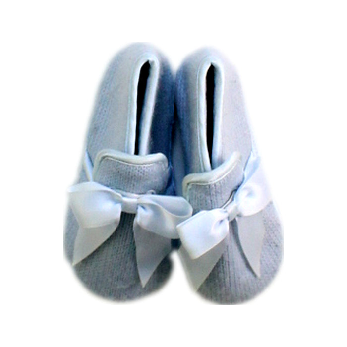 A Grey Booties from Ralph Lauren in size 12-18M for boy. (Back View)
