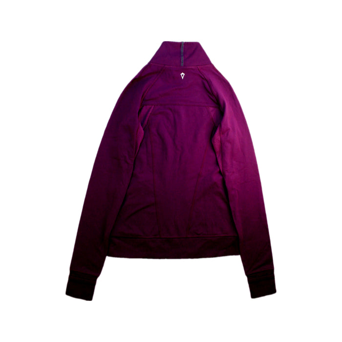 A Purple Lightweight Jackets from Ivivva in size 12Y for girl. (Back View)