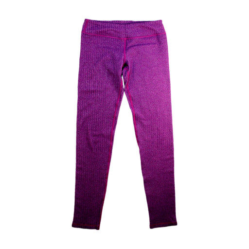 A Purple Leggings from Ivivva in size 12Y for girl. (Front View)