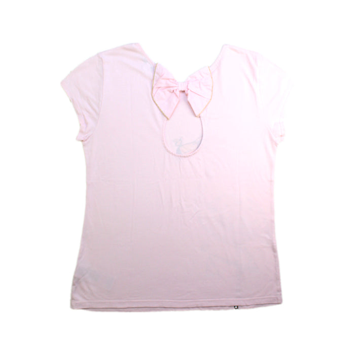 A Pink Short Sleeve T Shirts from Little Marc Jacobs in size 12Y for girl. (Back View)