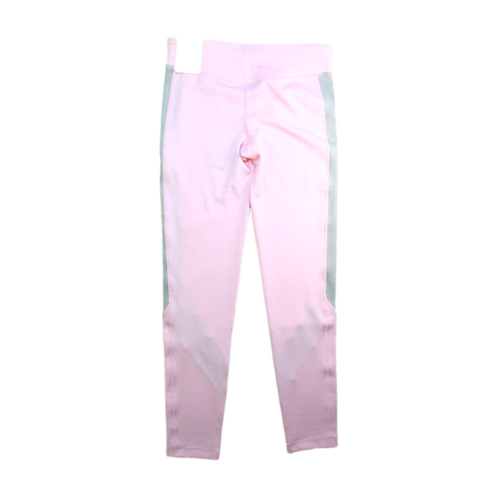 A Pink Leggings from Nike in size 10Y for girl. (Back View)