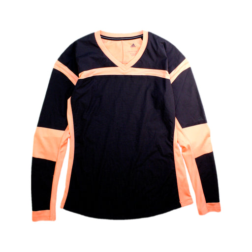 A Black Active Tops from Adidas in size 10Y for neutral. (Front View)