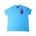 A Blue Short Sleeve Polos from Hackett in size 7Y for boy. (Front View)