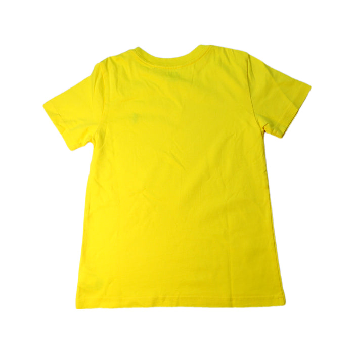 A Yellow Short Sleeve T Shirts from Polo Ralph Lauren in size 5T for boy. (Back View)