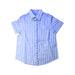 A Blue Short Sleeve Shirts from Nicholas & Bears in size 8Y for boy. (Front View)