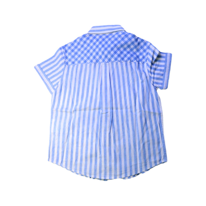 A Blue Short Sleeve Shirts from Nicholas & Bears in size 8Y for boy. (Back View)