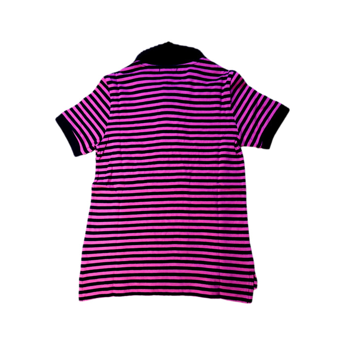 A Pink Short Sleeve Polos from Polo Ralph Lauren in size 5T for boy. (Back View)