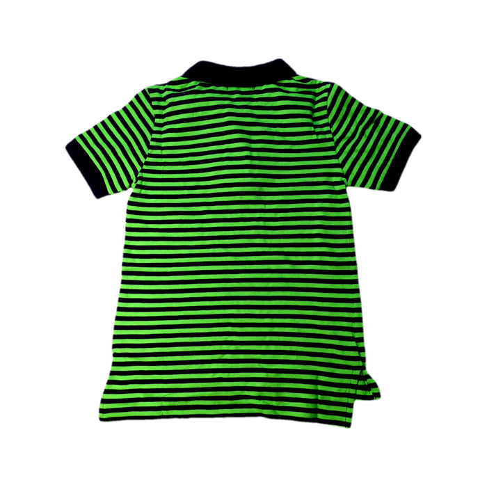 A Green Short Sleeve Polos from Polo Ralph Lauren in size 5T for boy. (Back View)