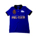 A Blue Short Sleeve Polos from Polo Ralph Lauren in size 5T for boy. (Front View)