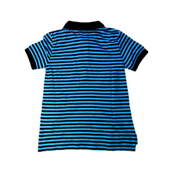 A Black Short Sleeve Polos from Polo Ralph Lauren in size 5T for boy. (Back View)