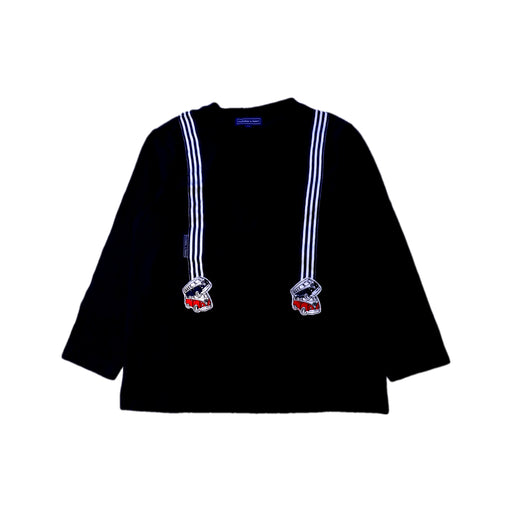 A Black Long Sleeve Tops from Nicholas & Bears in size 6T for boy. (Front View)