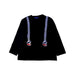 A Black Long Sleeve Tops from Nicholas & Bears in size 6T for boy. (Front View)