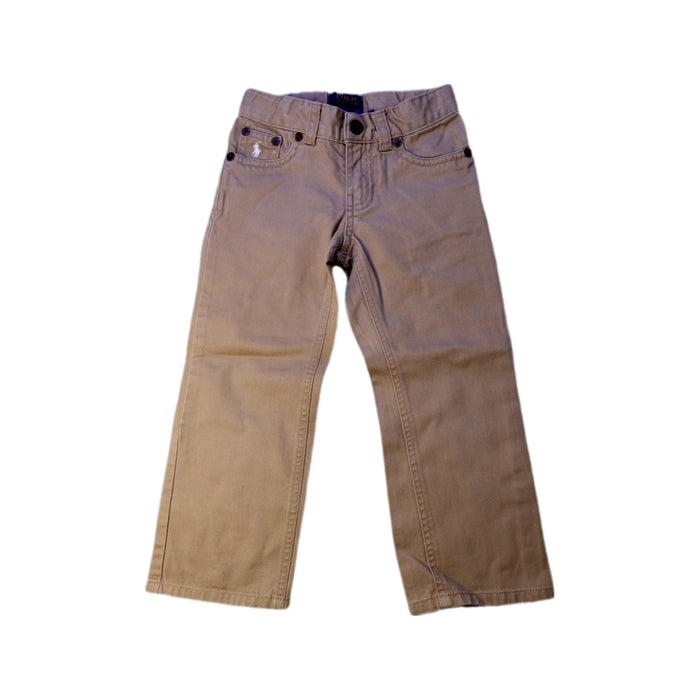 A Beige Casual Pants from Polo Ralph Lauren in size 3T for boy. (Front View)