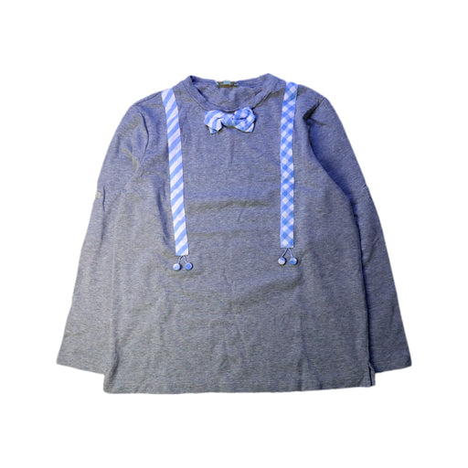 A Grey Long Sleeve Tops from Nicholas & Bears in size 10Y for boy. (Front View)