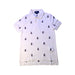 A White Short Sleeve Polos from Polo Ralph Lauren in size 5T for boy. (Front View)