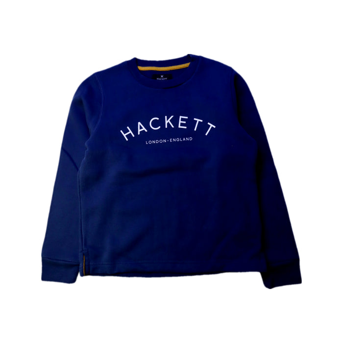 A Navy Crewneck Sweatshirts from Hackett in size 7Y for neutral. (Front View)