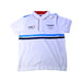 A White Short Sleeve Polos from Hackett x Aston Martin Racing in size 7Y for boy. (Front View)