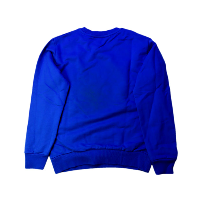 A Blue Crewneck Sweatshirts from Young Versace in size 10Y for boy. (Back View)