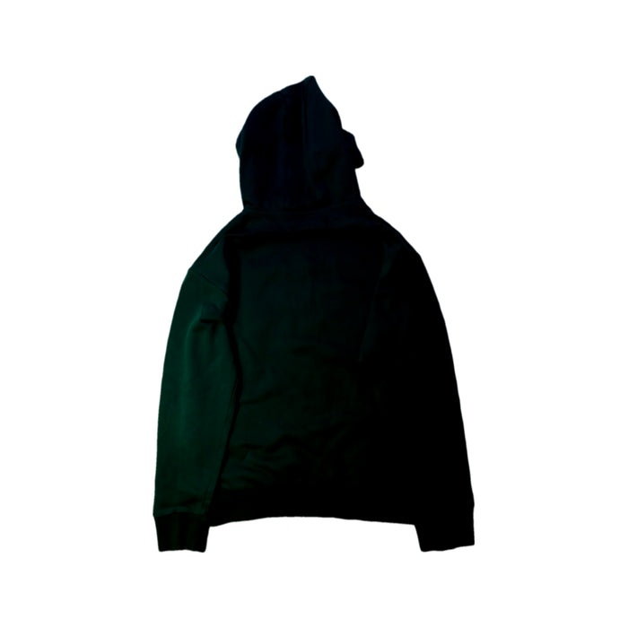 A Black Hooded Sweatshirts from Young Versace in size 10Y for boy. (Back View)