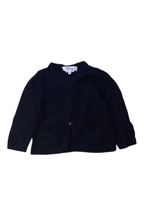 A Black Cardigans from Bonpoint in size 12-18M for girl. (Front View)