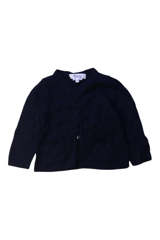 A Black Cardigans from Bonpoint in size 12-18M for girl. (Front View)
