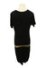 A Black Short Sleeve Dresses from Envie de Fraise in size Maternity-M for maternity. (Back View)
