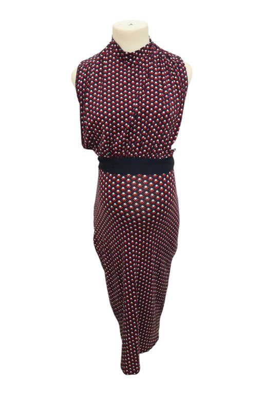A Red Sleeveless Dresses from Envie de Fraise in size Maternity-M for maternity. (Front View)