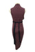 A Red Sleeveless Dresses from Envie de Fraise in size Maternity-M for maternity. (Back View)