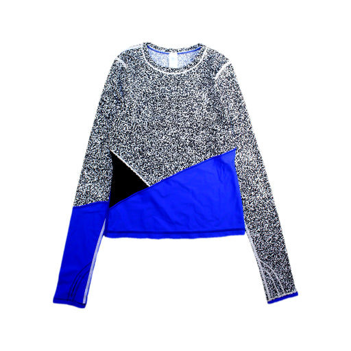 A Blue Active Tops from Ivivva in size 10Y for girl. (Front View)