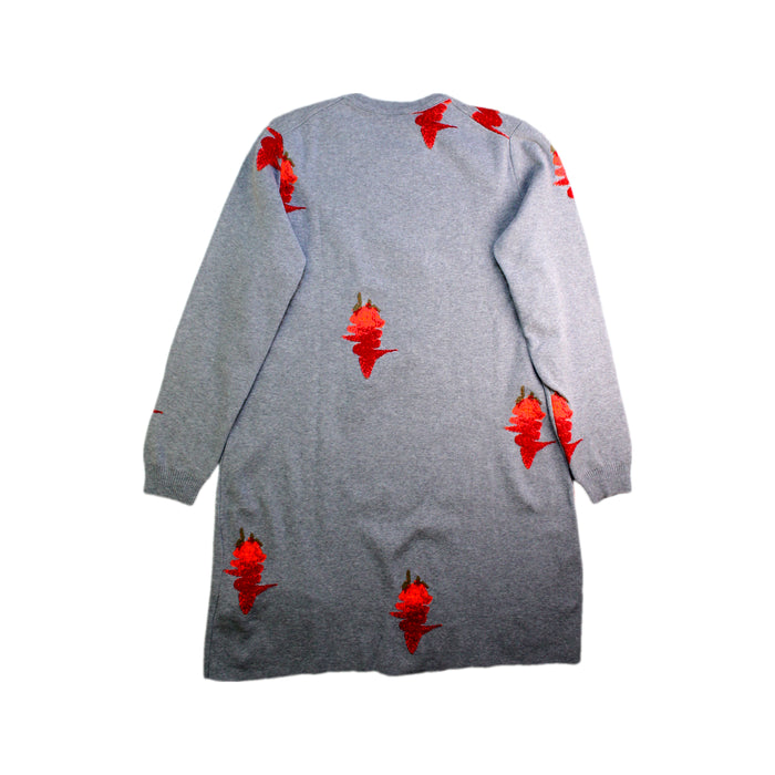 A Grey Long Sleeve Dresses from jnby by JNBY in size 13Y for girl. (Back View)