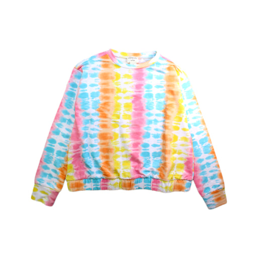 A Multicolour Crewneck Sweatshirts from Crewcuts in size 8Y for girl. (Front View)