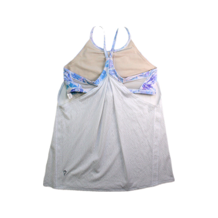 A White Active Tops from Ivivva in size 12Y for girl. (Back View)