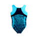 A Teal Swimsuits from Ivivva in size 12Y for girl. (Back View)