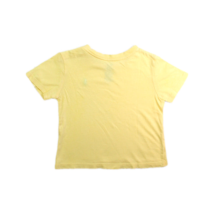 A Yellow Short Sleeve T Shirts from Ralph Lauren in size 6-12M for boy. (Back View)